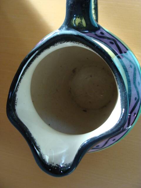 Vintage HB Quimper Breton pitcher