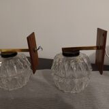 Pair of wall lamps