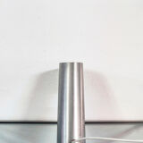 Lampe de table en aluminium chromé, Italie, années 1970