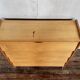 Modernist shoe cabinet 1960 in vintage ash