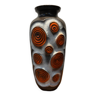 Ceramic Floor Vase Model 84-45 from Bay Keramik, Germany, 1970s