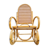 Rattan rocking-chair chair