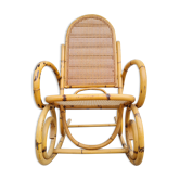 Rattan rocking-chair chair