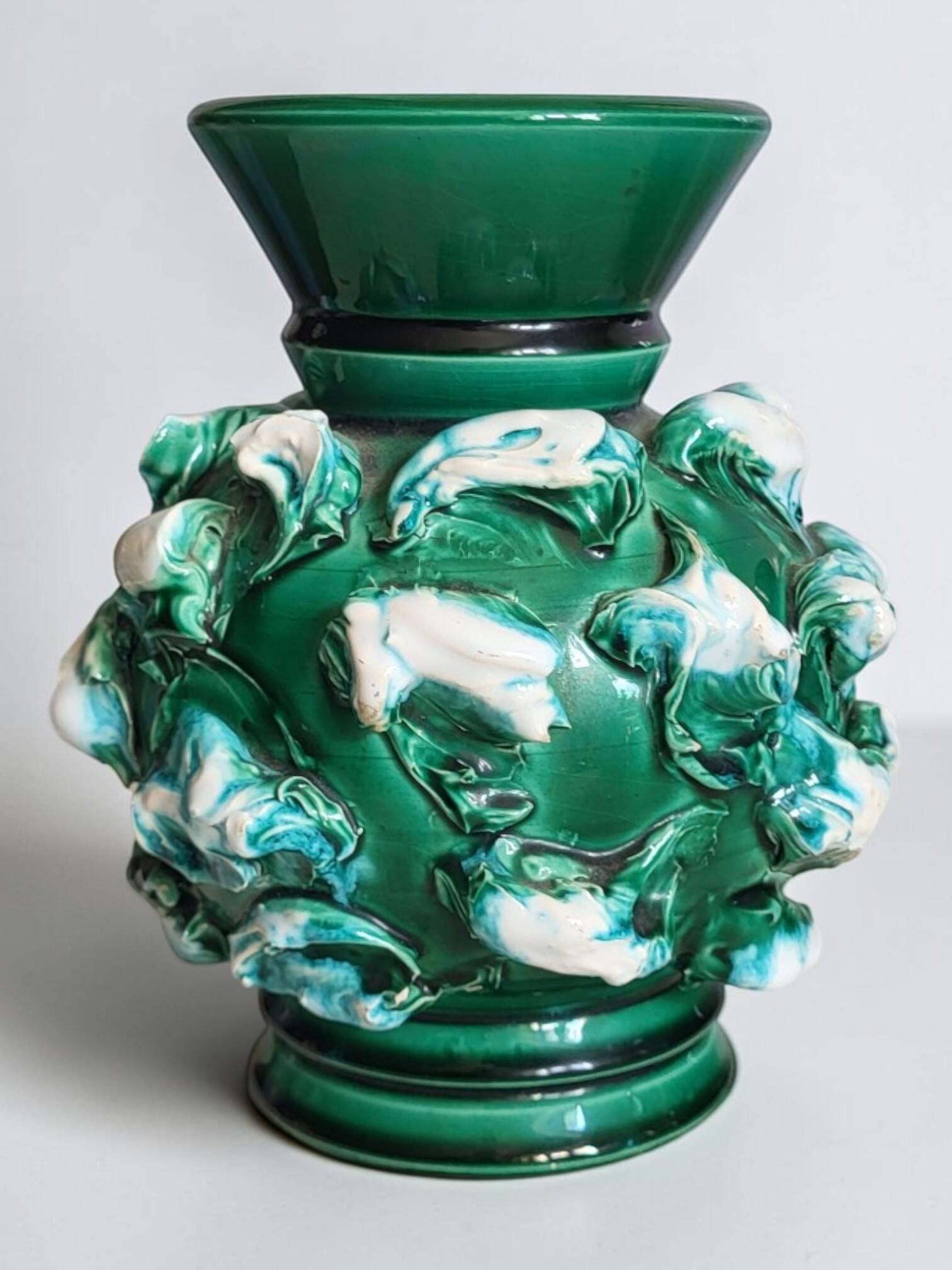 Ceramic vase Vallauris 1950s