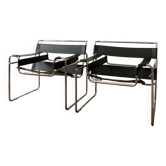 Chaises Lounge Wassily B3 par Marcel Breuer pour Knoll, années 1970, ensemble de 2