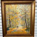 Autumn landscape signed and dated