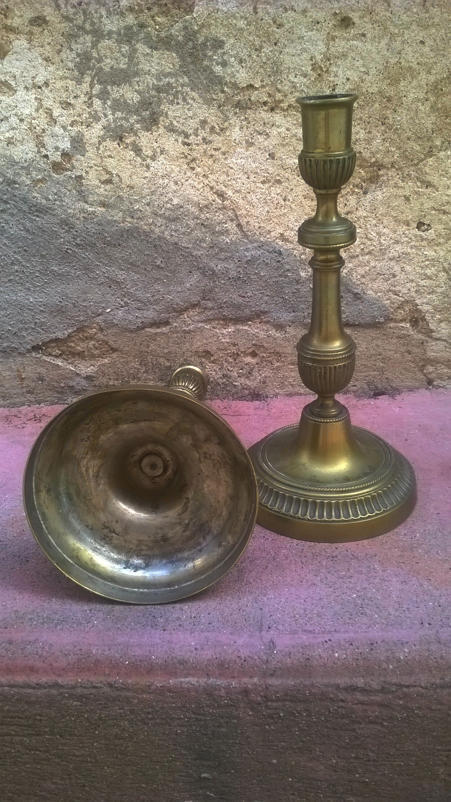 Pair of vintage candlesticks