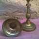 Paire de bougeoirs vintage
