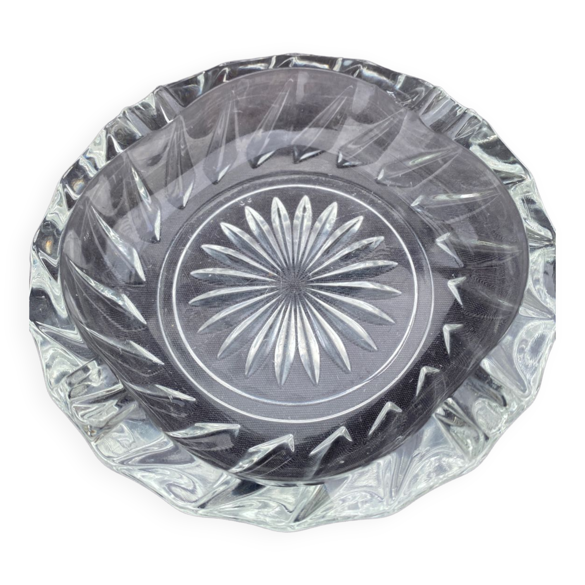 Cendrier en verre