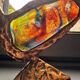 Duck with a bow tie, original sculpture by Yves LOHÉ