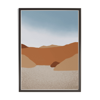 Illustration "The dunes" by Noums Atelier