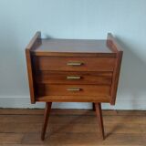 Compass feet bedside table