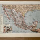 Geography cartography world travel ethnography craft pottery Incas Mexico Cortez