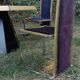 Ensemble table et 4 chaises Willy Rizzo