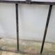 Old wrought iron marquee