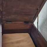 Old sliding phonograph cabinet