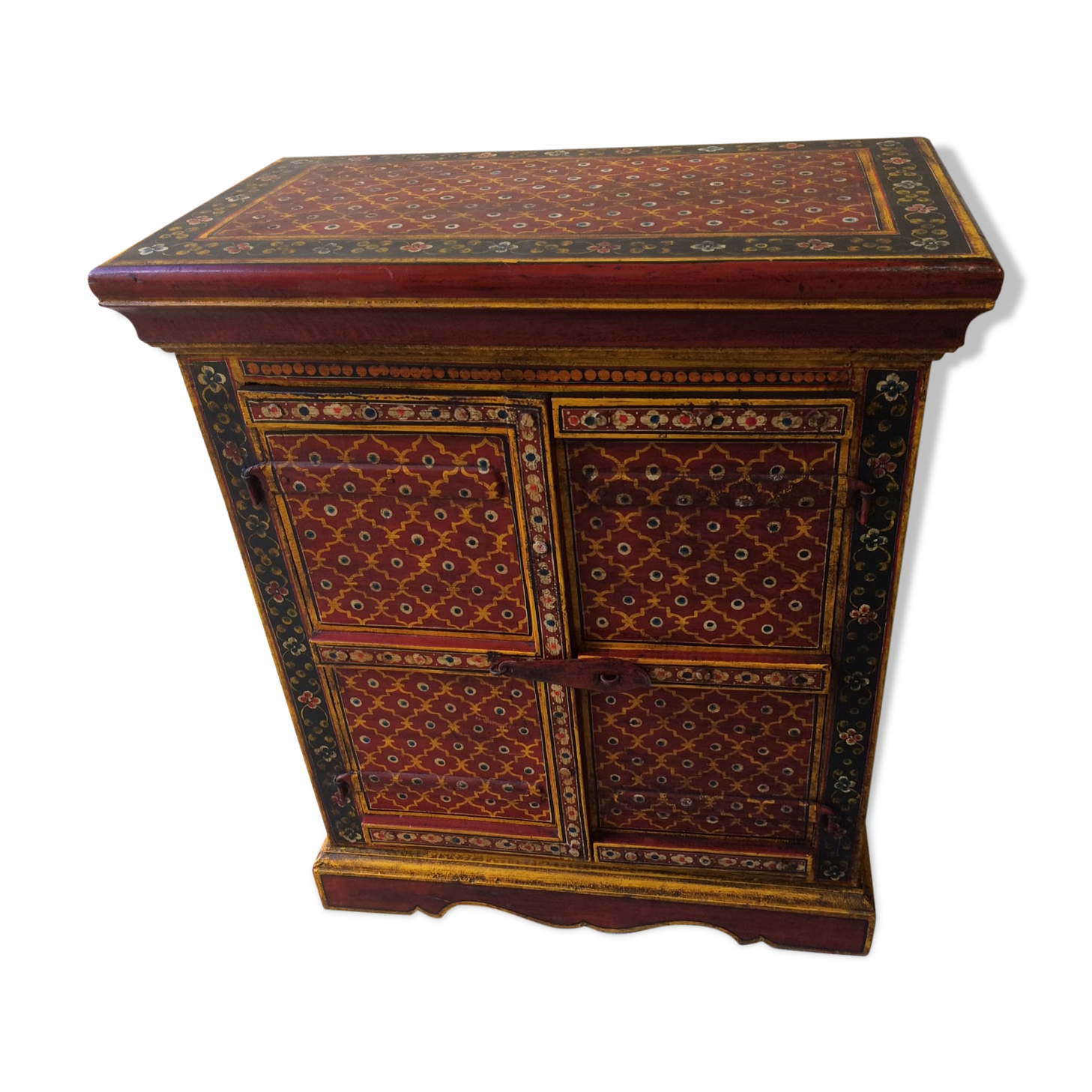 Indian painted low furniture