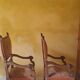 Antique lion head armchair