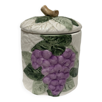 Pot en barbotine vintage 80s