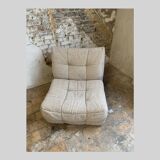 Chauffeuse beka , 1970 en velours tricoté