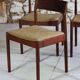 Set of 4 teak chairs and 2 armchairs by Johannes Nørgaard for Møbelfabrik, 1960