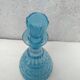 Chiseled glass decanter