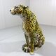 Vintage terracotta Cheetah, Italy 1960