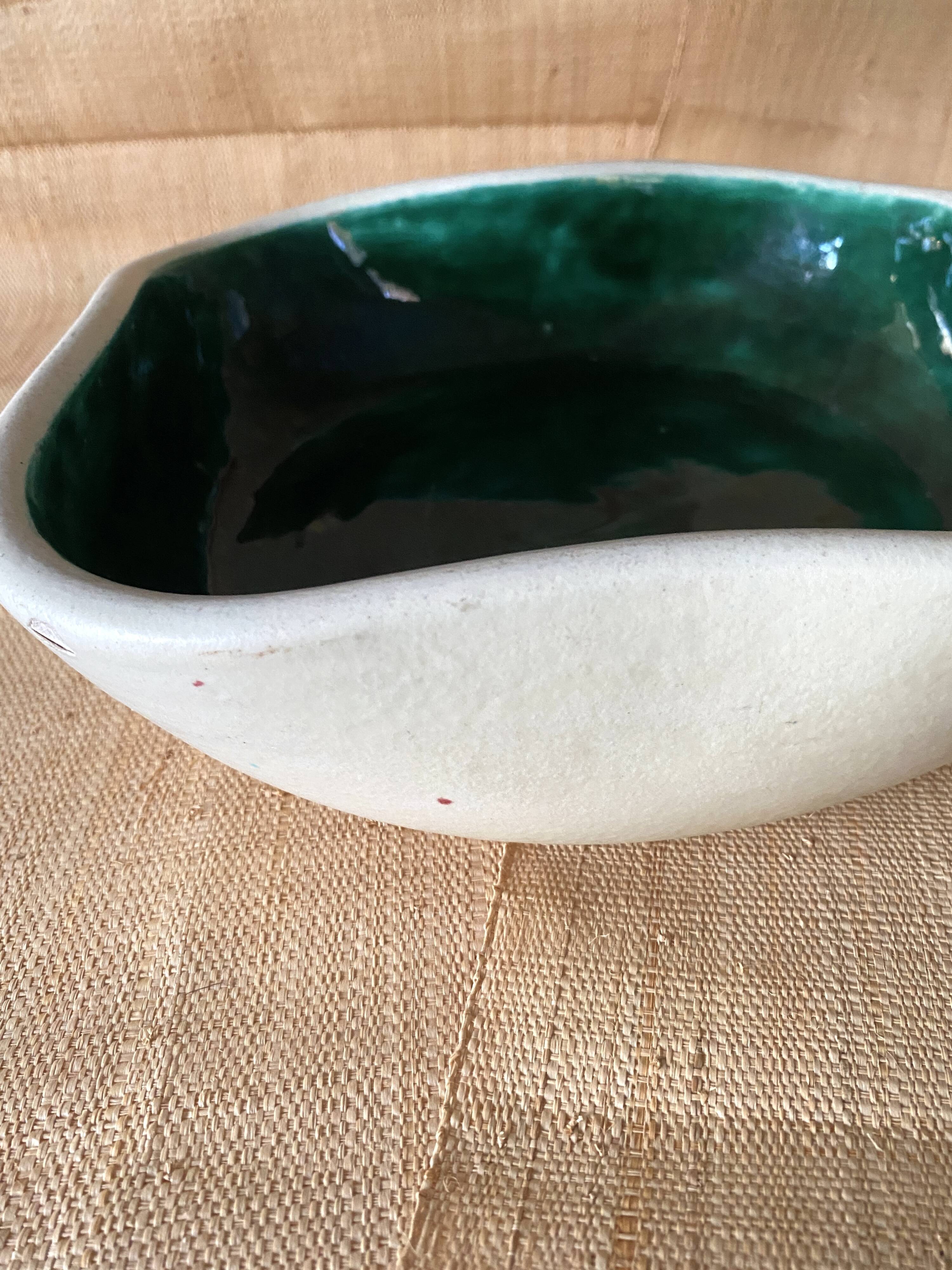 Sèvres Keramos salad bowl, 1950-60