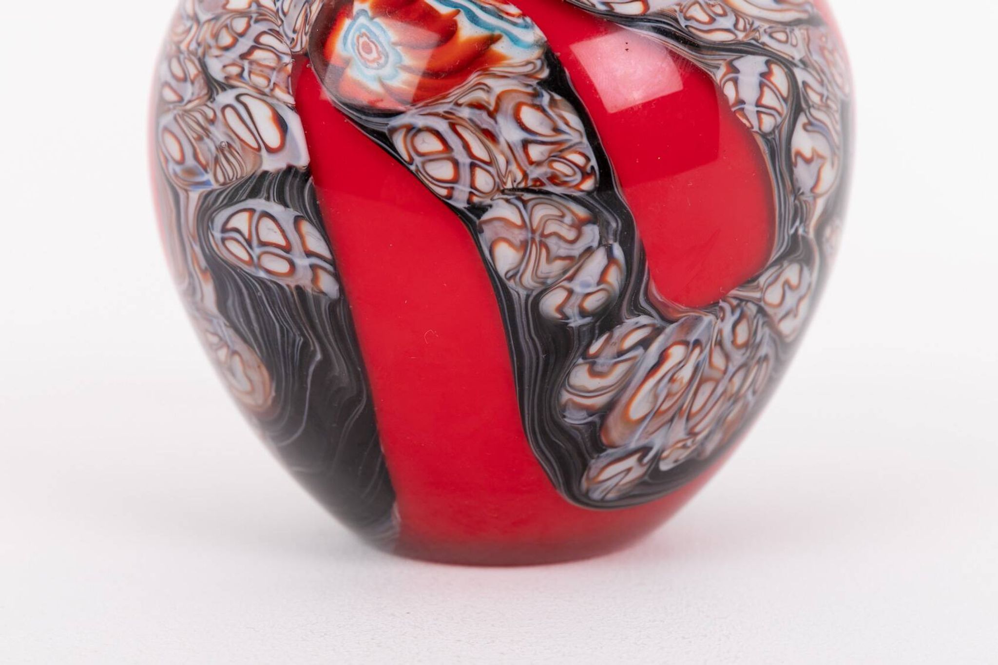 Magnifique coupe en verre de Murano, Italie, années 1980