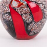 Spectacular Murano glass bowl, Italy 1980’s