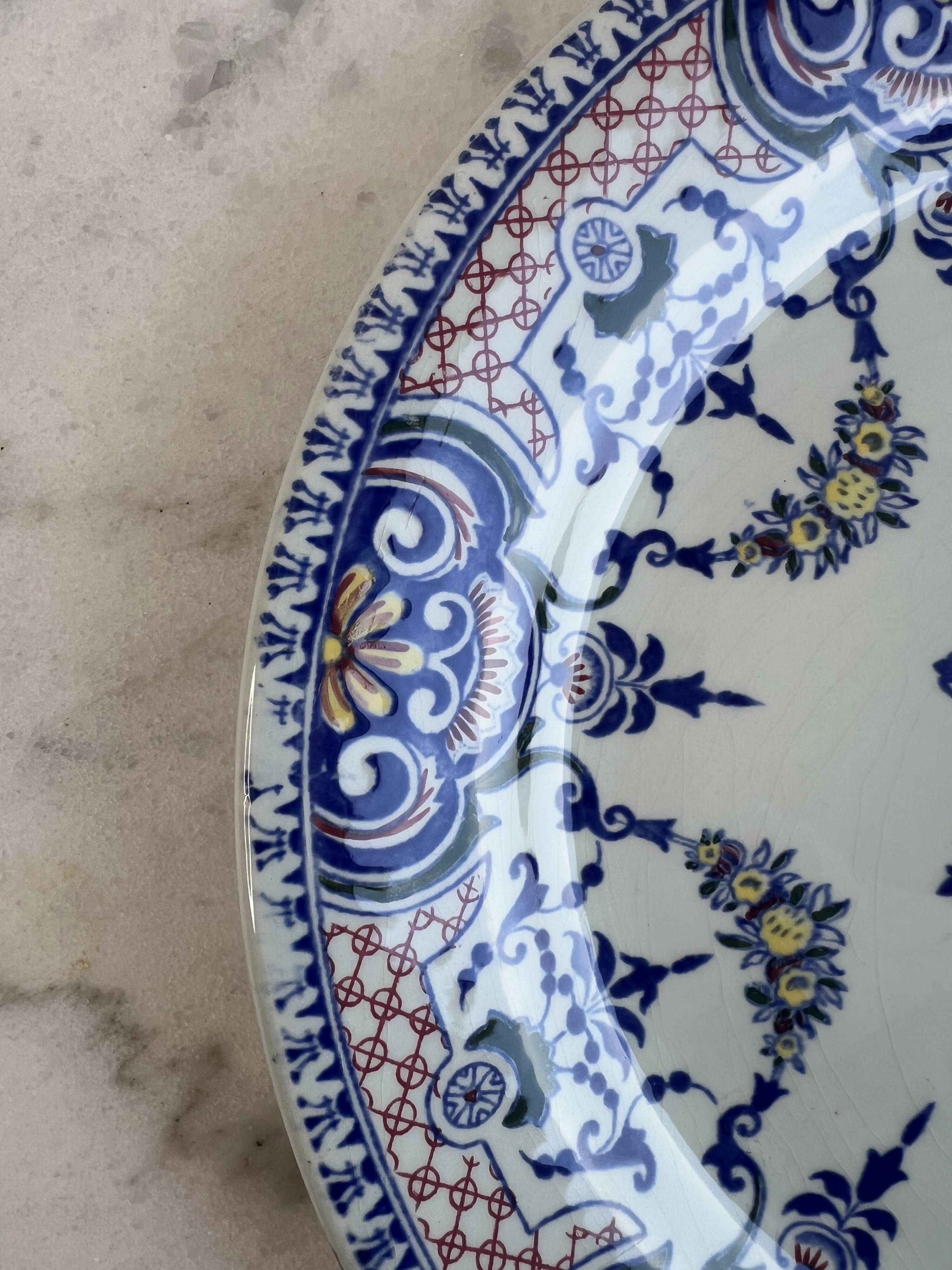 Presentation plate / large plate gien royal