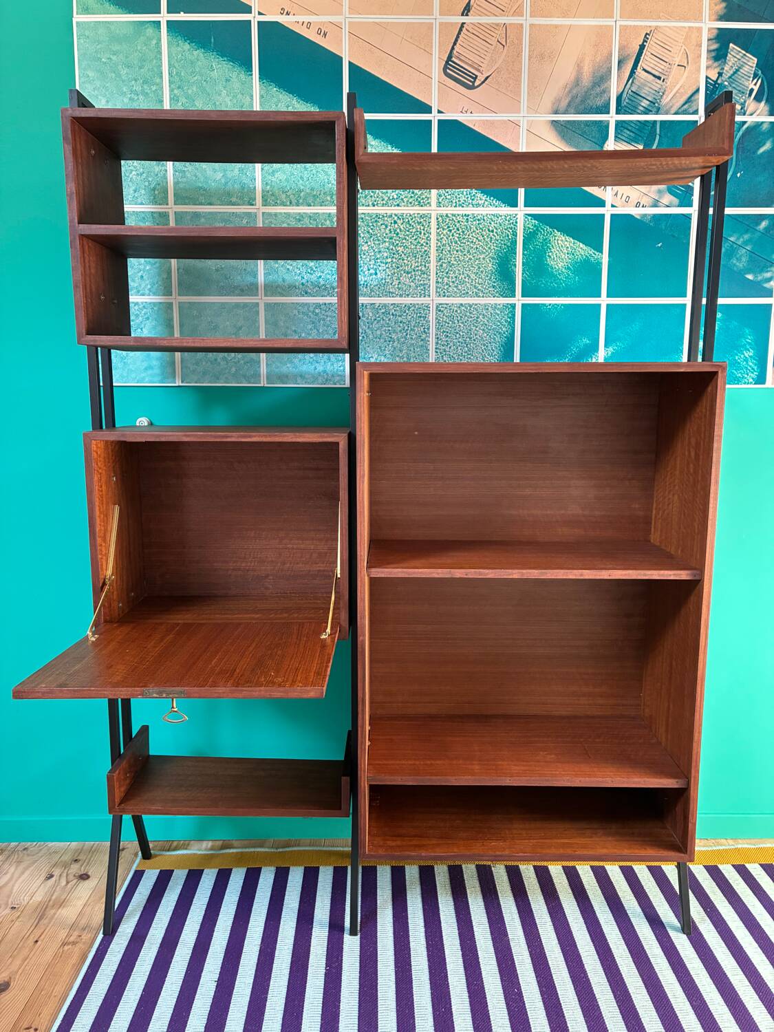 Vintage Scandinavian Library