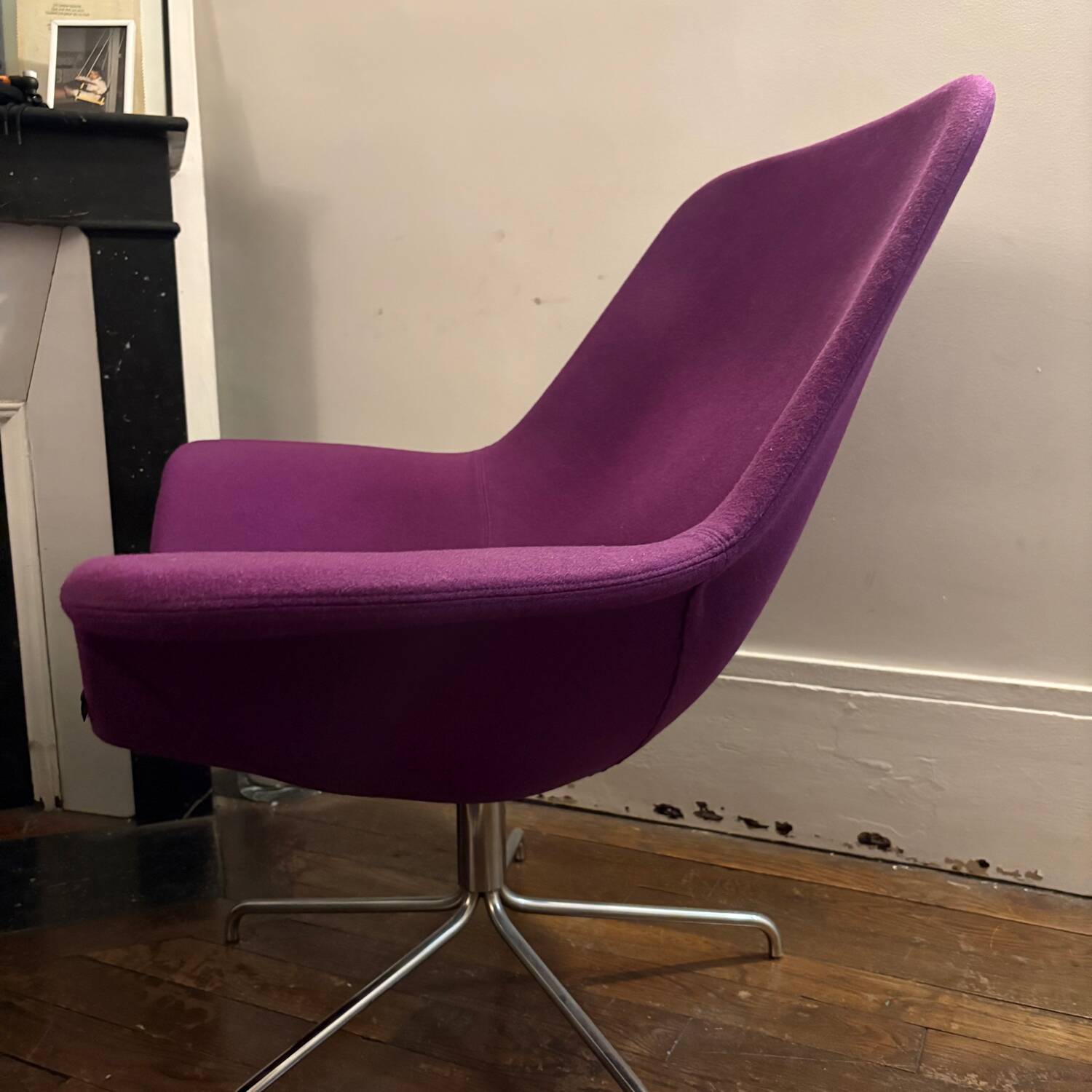 Fauteuil bas Oyster par Michael Sodeau pour Offect