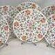 Minton, 6 assiettes plates modèle Haddon Hall, 27 cm, parfait état.