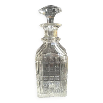 Carafe à alcool – Cristal taillé - XIXème