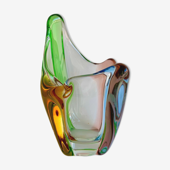 Vase by F. Zemek, Czechoslovakia, 1970s