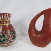 Paire de vases en terre cuite