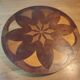Marquetry rotating platform