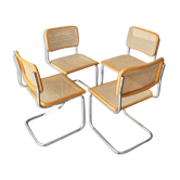 4 Chaises Cesca Marcel Breuer