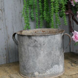 Cache pot en zinc