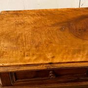 Louis Philippe bedside table in 19th century walnut