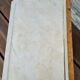 Old wooden children's toilet table and marble top