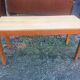 Table de ferme longue en sapin