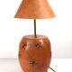 Vintage textured ceramic table lamp