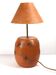 Vintage textured ceramic table lamp