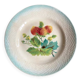 Saint Amand strawberry dessert plate