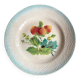 Saint Amand strawberry dessert plate