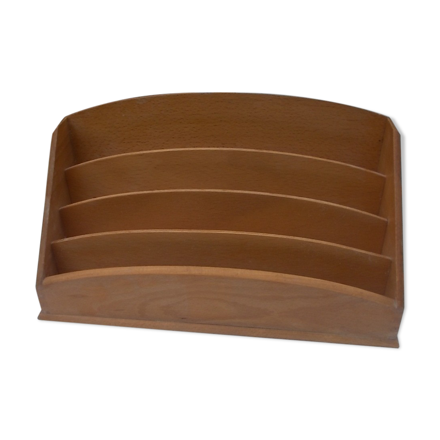 Old beech wooden mail carrier