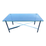 Chrome coffee table from the 70s