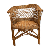 Wicker children's chair